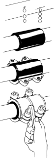 REPARATIEKLEM 1" (Isiflex)